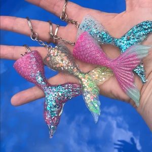 Keychains mermaid theme